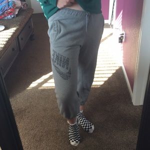 Nike cropped sweatpants